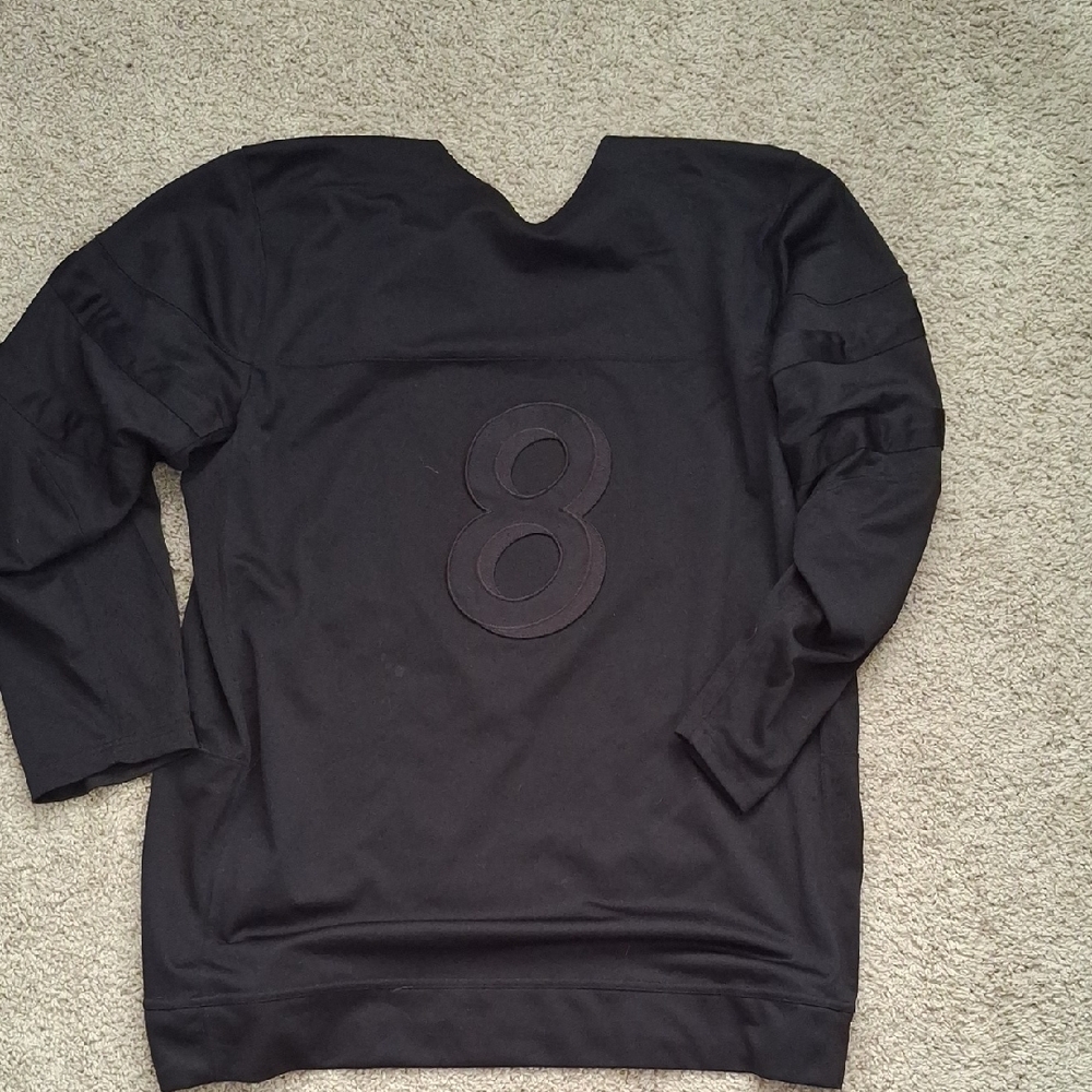 🔥NikeSB HOCKEY JWRSEY Black Embroidered Panther Athletic Top